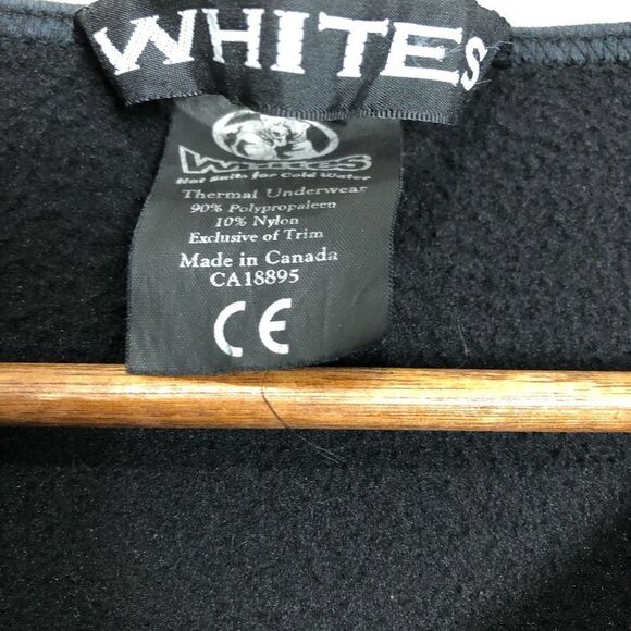 Whites Aqua Lung Sleeveless Fleece Thermal Underwear forWet/Dry Diving Suits Med - Picture 8 of 8